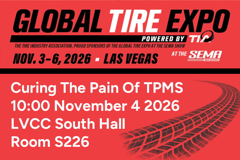 October 2026 - Bartec Invites You To Discuss TPMS At The Global Tire Expo At SEMA 2026