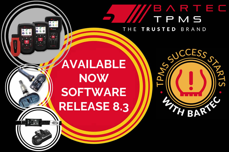June 2026 - Bartec TPMS Release Their Latest Software 8.3