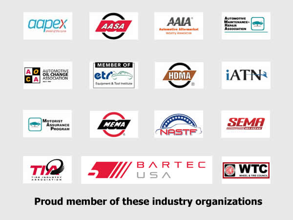 Proud Member of these Industry Organizations