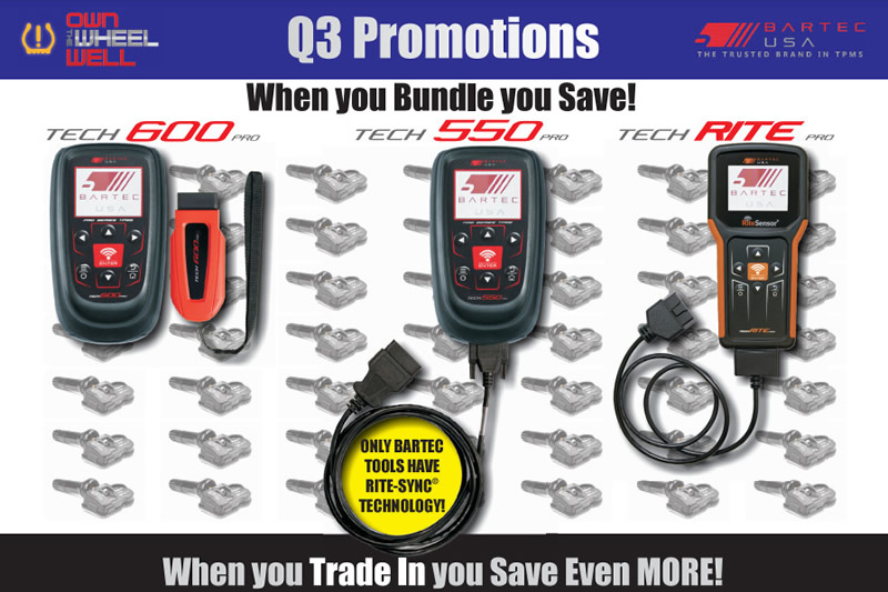 TPMS Promotions For Q3 2022