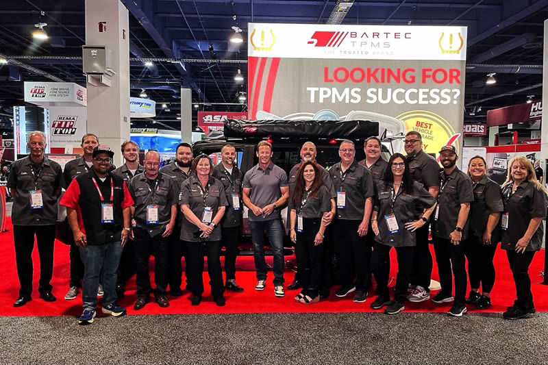 November 2025 - Behind the Scenes with Bartec TPMS At SEMA 2025