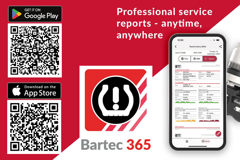 November 2025 - Introducing Bartec365 With Faster Smarter TPMS Reporting