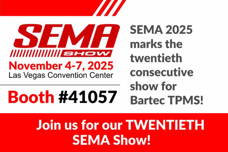 October 2025 - Join Bartec TPMS For Breakfast At SEMA 2025