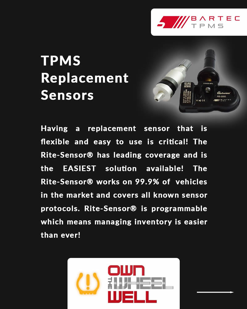 Own The Wheel Well WIth Bartec TPMS Own The Wheel Well WIth Bartec TPMS