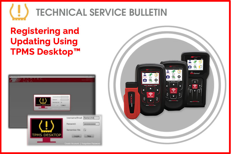 April 2026 - Registering and Updating Using TPMS Desktop