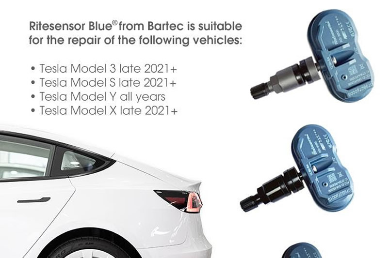 December 2022 - New Bluetooth TPMS Sensor Suitable for Tesla Vehicles