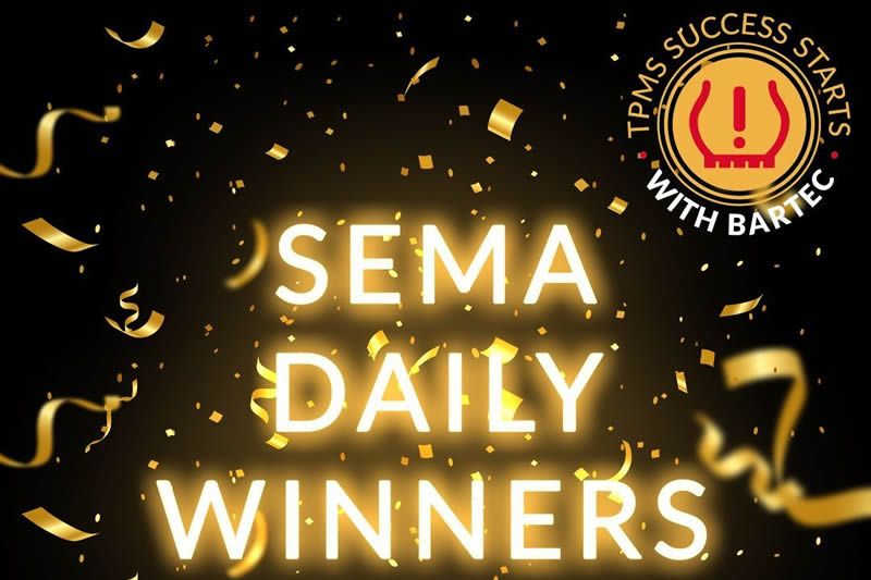 November 2025 - SEMA 2025 TreadRite & Tablet Giveaway Winners