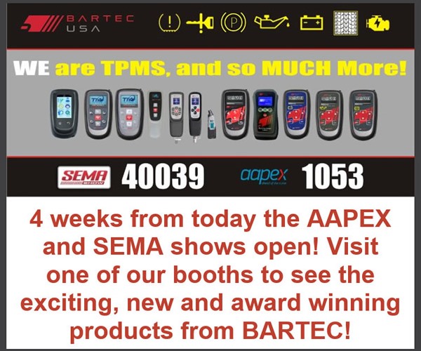 We Are TPMS & So Much More - SEMA/AAPEX