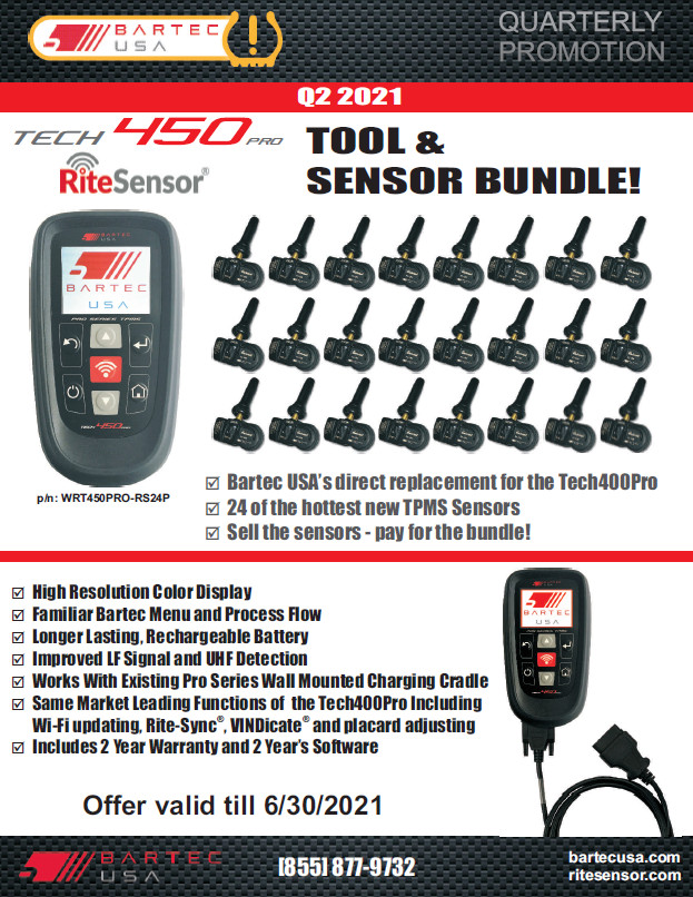 TPMS Promotions for Q2 2021