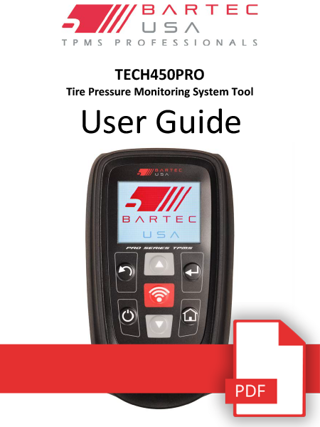 Tech450Pro User Guide TechPro User Guide