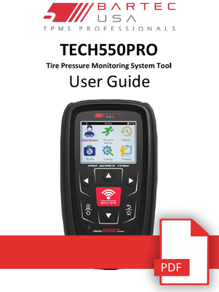 Tech550Pro User Guide Tech550Pro User Guide