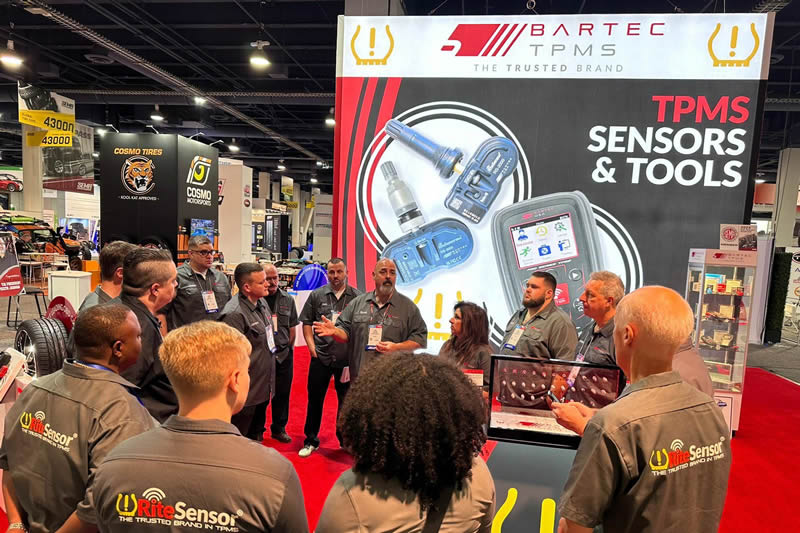 Bartec TPMS The Trusted Brand At SEMA 2023 Booth 41057