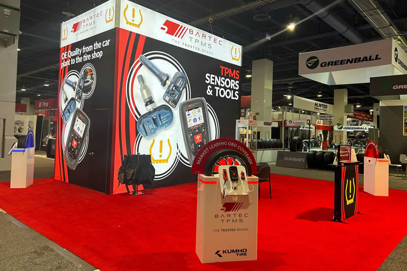 Bartec TPMS The Trusted Brand At SEMA 2023 Booth 41057