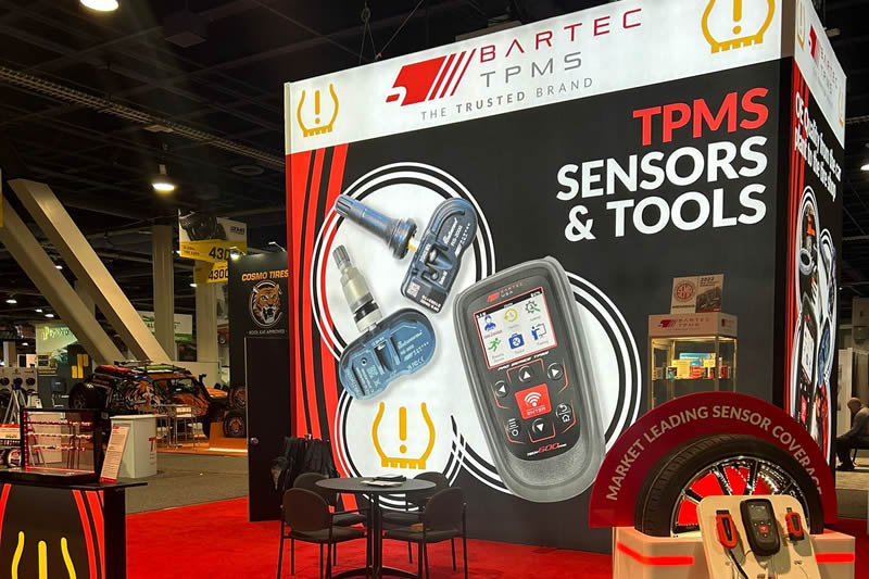 Bartec TPMS The Trusted Brand At SEMA 2023 Booth 41057