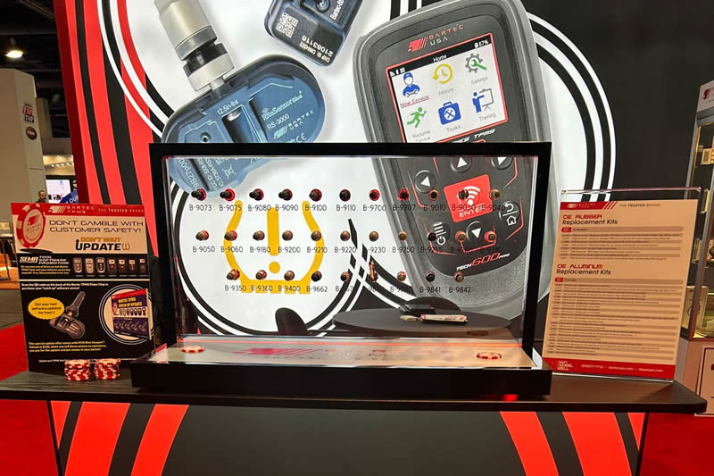 Bartec TPMS The Trusted Brand At SEMA 2023 Booth 41057