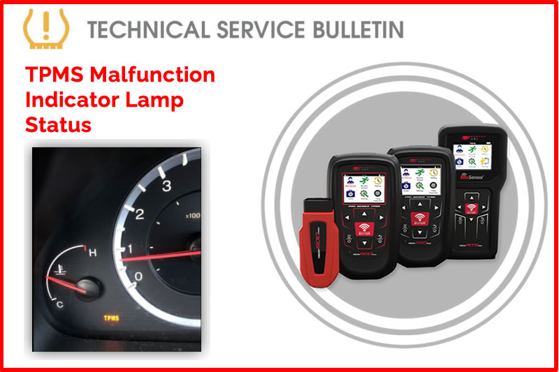 April 2026 - TPMS Malfunction Indicator Lamp Status