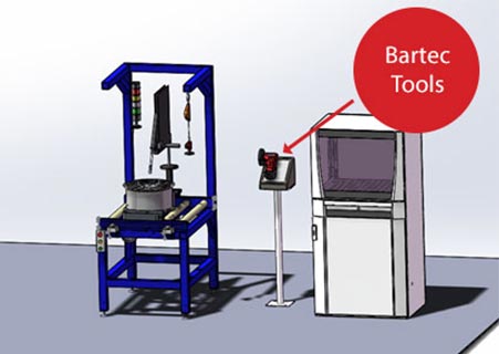 Sensor Assembly Station of Tire TPMS