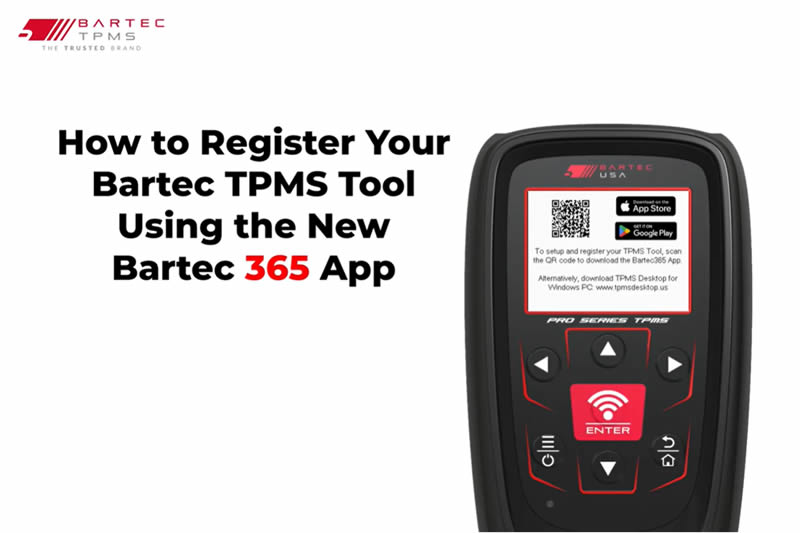 April 2026 - Actualización de su herramienta TPMS Bartec mediante la nueva aplicación Bartec 365